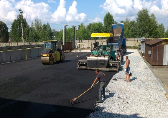 Устройство автодорог в Поварово и Солнечногорском районе